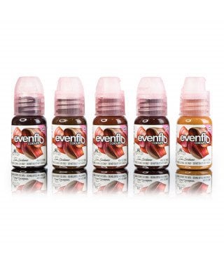 Perma Blend - Evenflo Brow Set 5 x 15ml Kaş Renkleri Seti