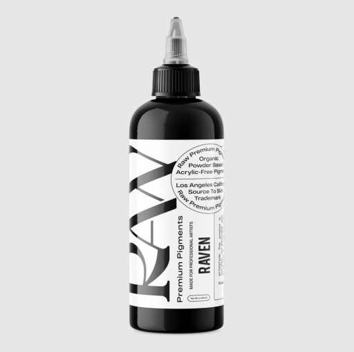 Raw Pigments Siyah Dövme Boyaları