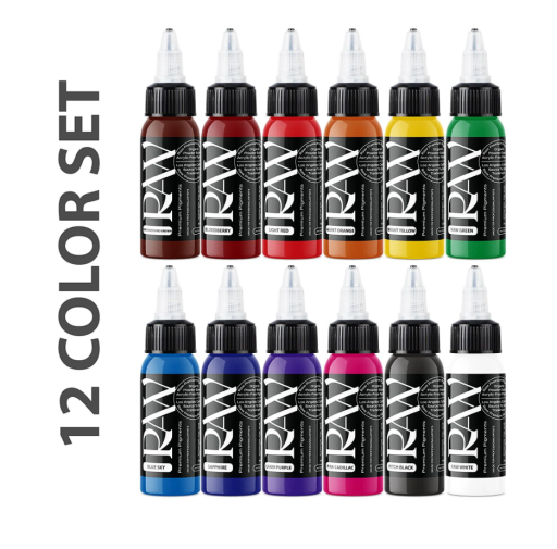 Raw Pigments Dövme Boya Setleri