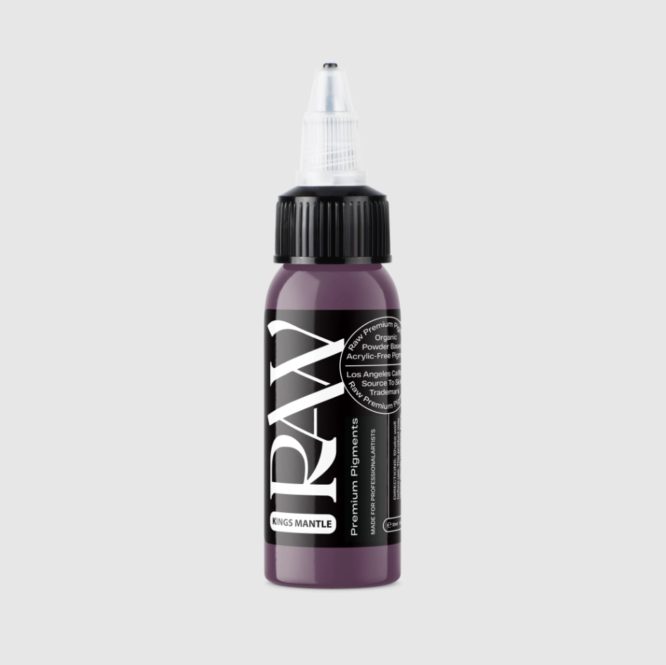 Raw Pigments Kings Mantle 1 oz 30 ml Mor Dövme Boyası