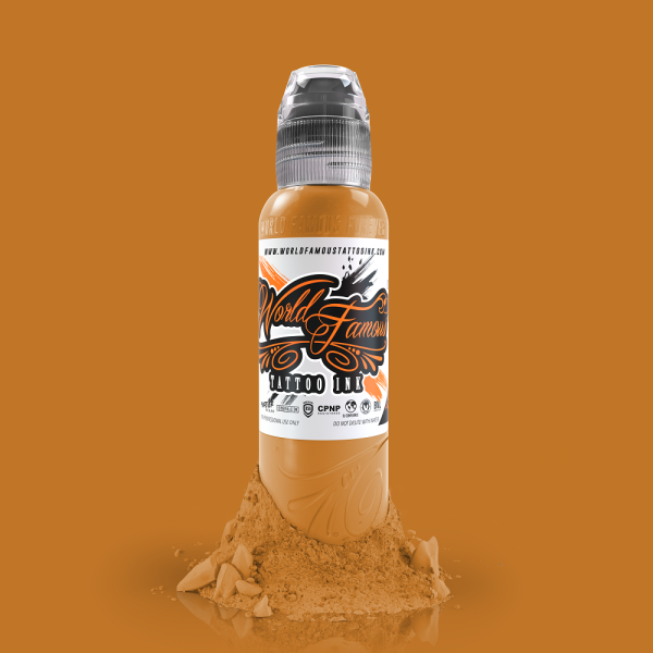 World Famous tattoo inks of Ink 15 mL of 1/2 oz Gold Coast