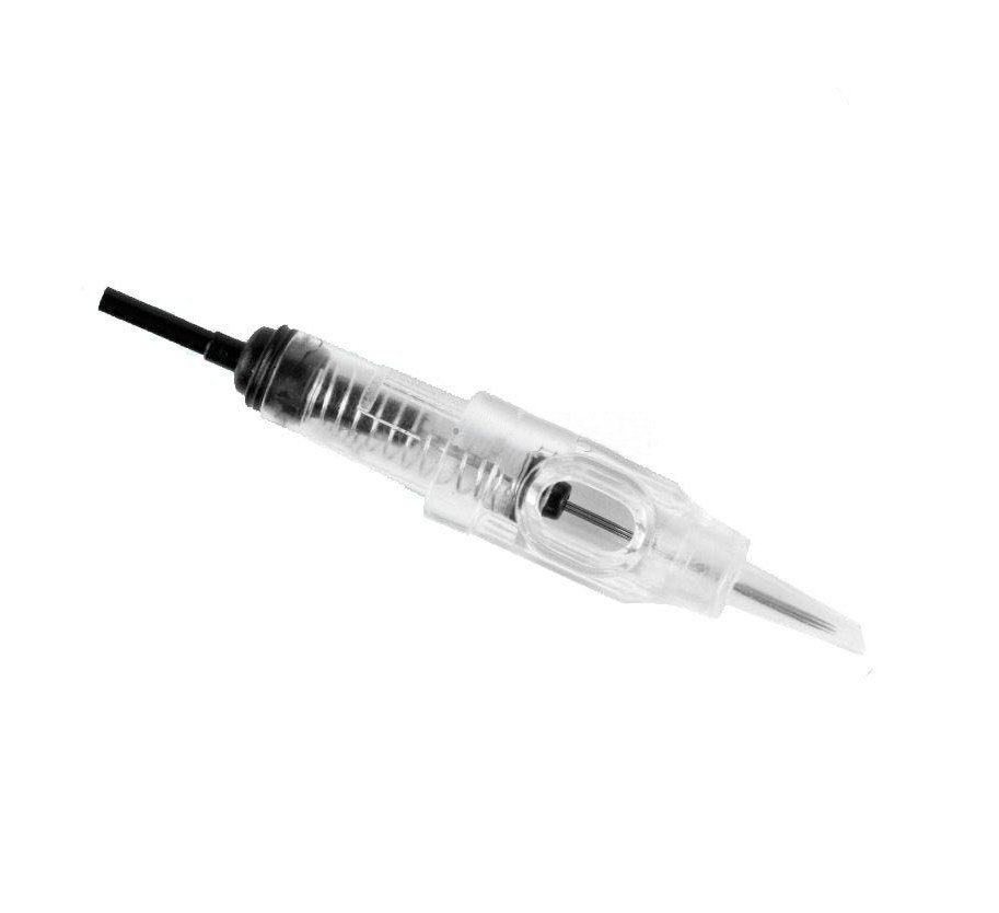 Safety Needle 3 F Arkası Siyah Kalıcı Makyaj İğnesi