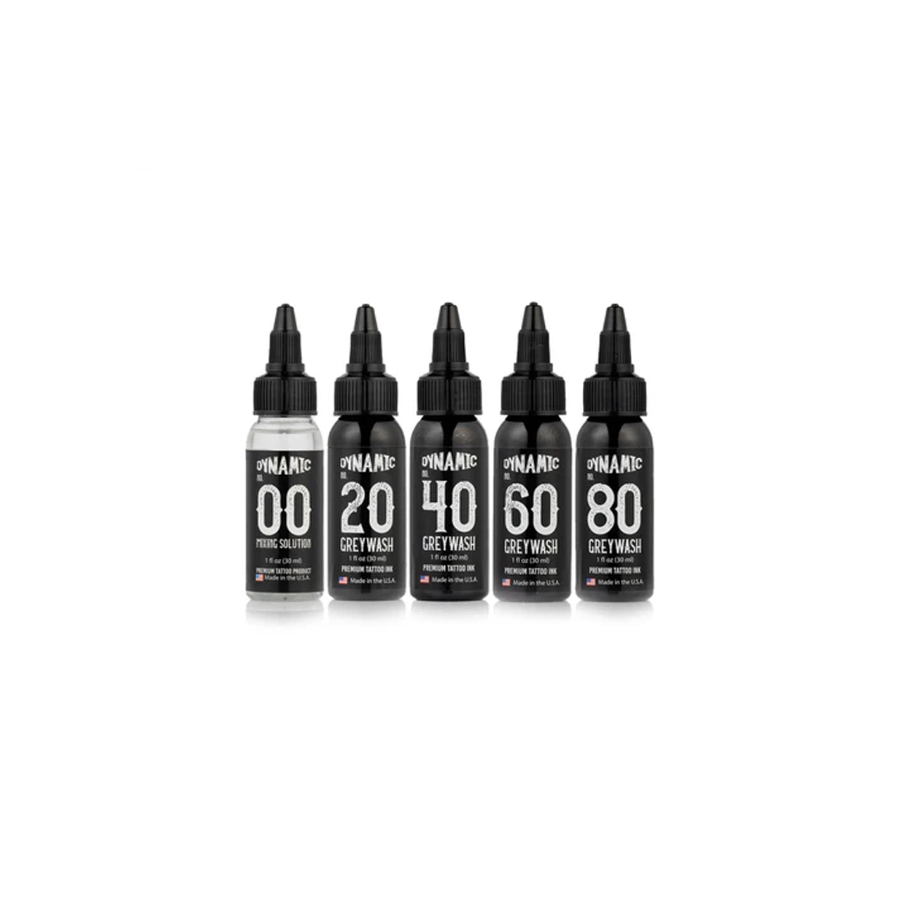 Dynamic Greywash Set 1 oz 30 ml Dörtlü Siyah Gölge Seti