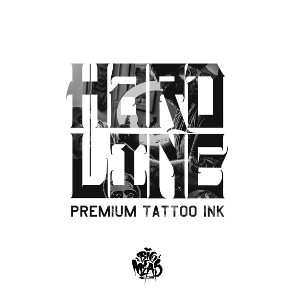 Dynamic x Big Meas Hard Line 8 oz 240 ml Siyah Kalın Çizgi, Dolgu ve Gölge Dövme Boyası