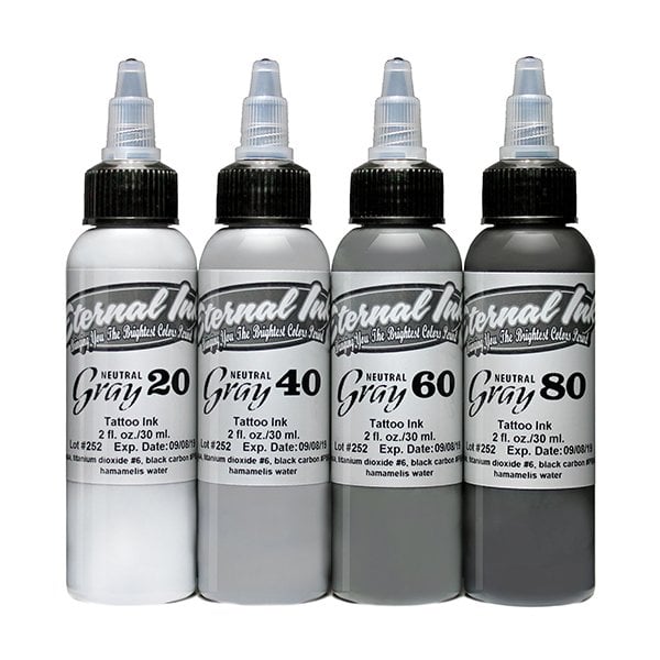 Eternal Ink 4 Color Neutral Gray 1 oz Gri Seti