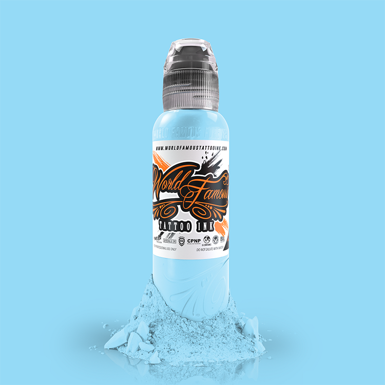 World Famous Sinatra Blue 1/2 oz 15 ml Açık Mavi Dövme Boyası