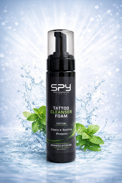 Dragon Tattoo Cleansing Foam 250 ml Dövme Temizleme Köpüğü - Green Soap - Yeşil Köpük