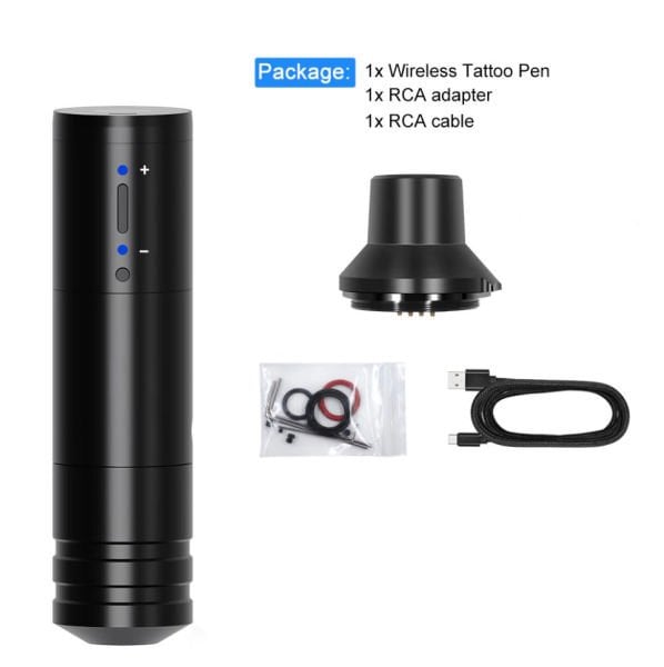 Dragon Ninja Kablosuz Tek Bataryalı Pen Rotary Dövme Makinesi
