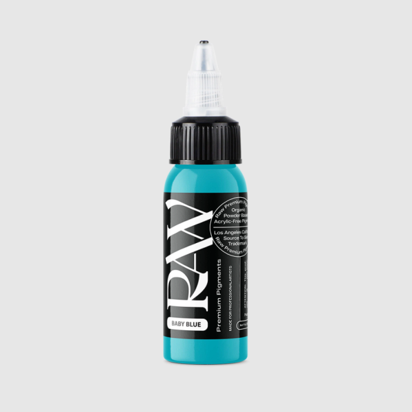 Raw Pigments Baby Blue 1 oz 30 ml Açık Mavi Dövme Boyası