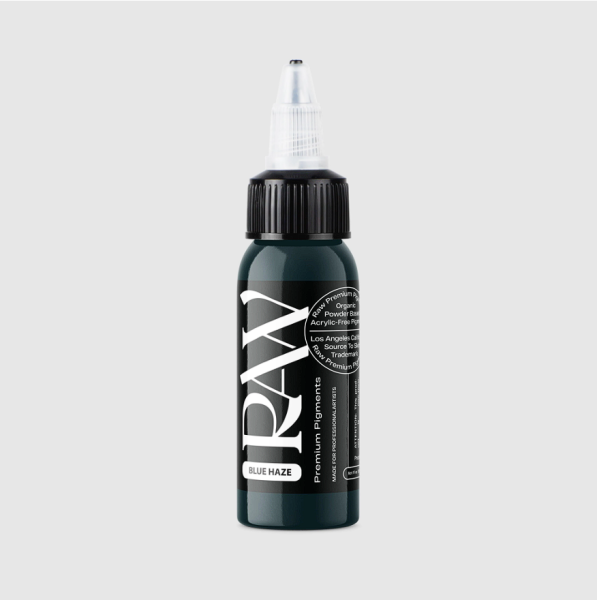 Raw Pigments Blue Haze 1 oz 30 ml Koyu Mavi Dövme Boyası