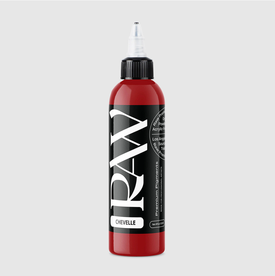 Raw Pigments Chevelle 4 oz 120 ml Kırmızı Dövme Boyası