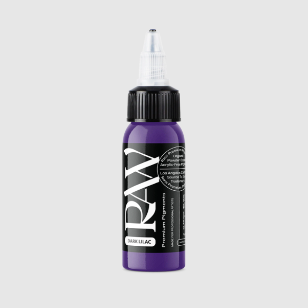 Raw Pigments Dark Lilac 1 oz 30 ml Koyu Mor Dövme Boyası