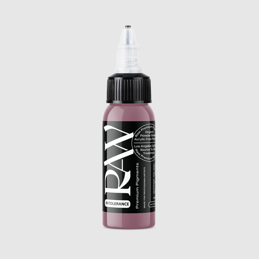 Raw Pigments Intolerance 1 oz 30 ml Pastel Pembe Dövme Boyası