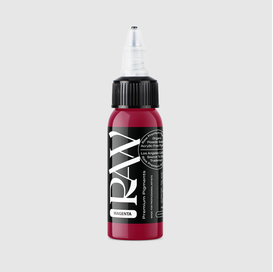 Raw Pigments Magenta 1 oz 30 ml Majenta Dövme Boyası