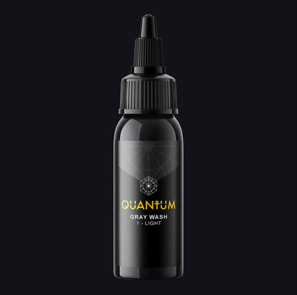 Quantum Gray Wash Light Açık Ton Gölge Boyası 4 oz 120 ml Dövme Boyası