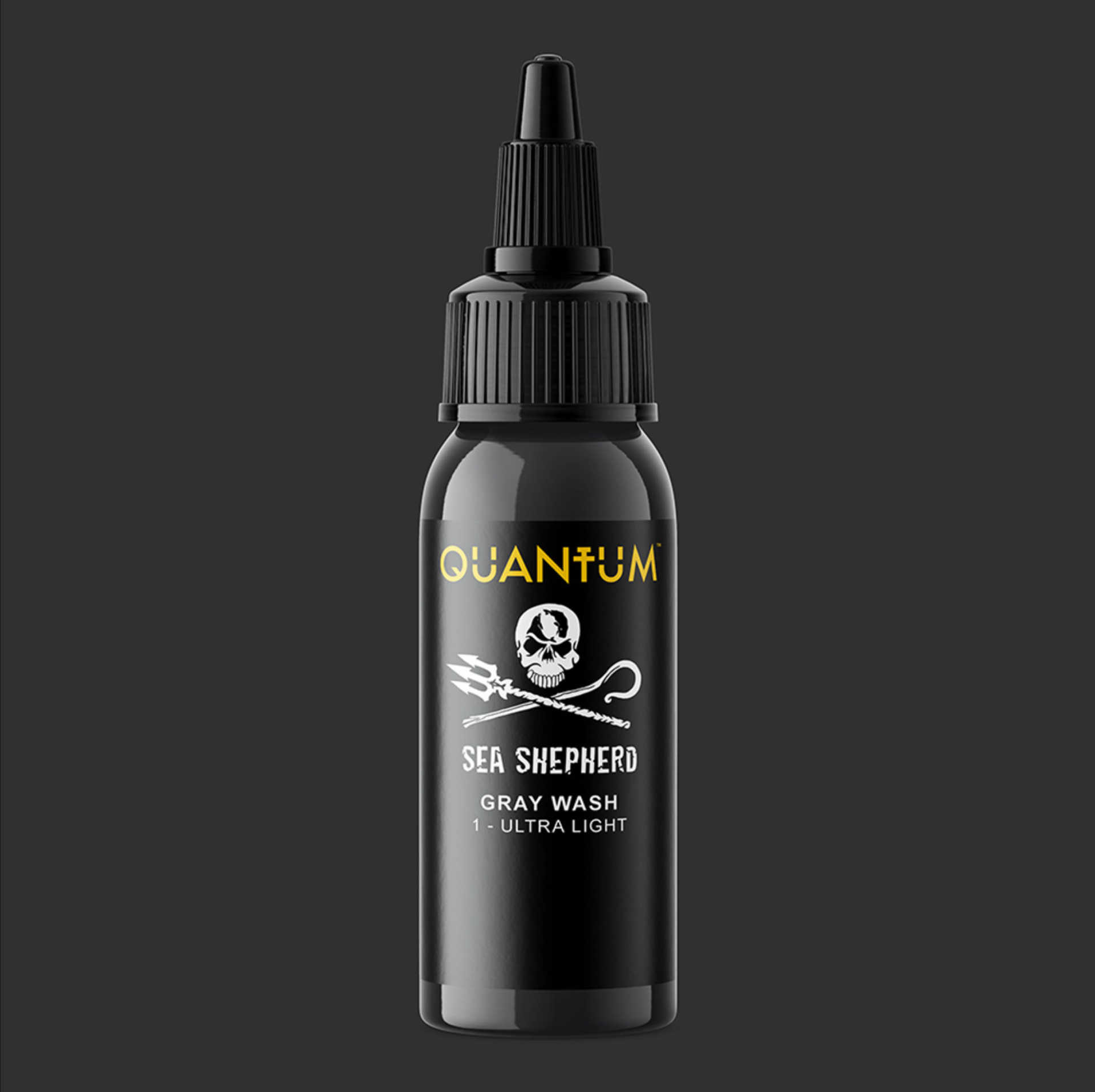 Quantum Sea Shepherd 1 Ultra Light Gray Wash En Açık Ton Gölge Boyası 4 oz 120 ml Dövme Boyası