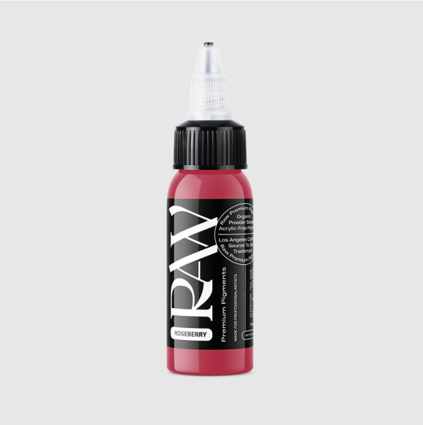 Raw Pigments Roseberry 1 oz 30 ml Pembe Dövme Boyası
