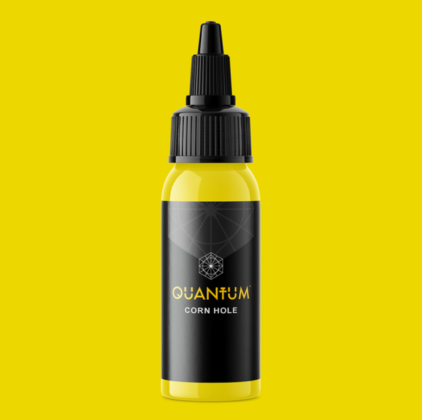 Quantum Corn Hole Sarı Dövme Boyası 1 oz 30 ml
