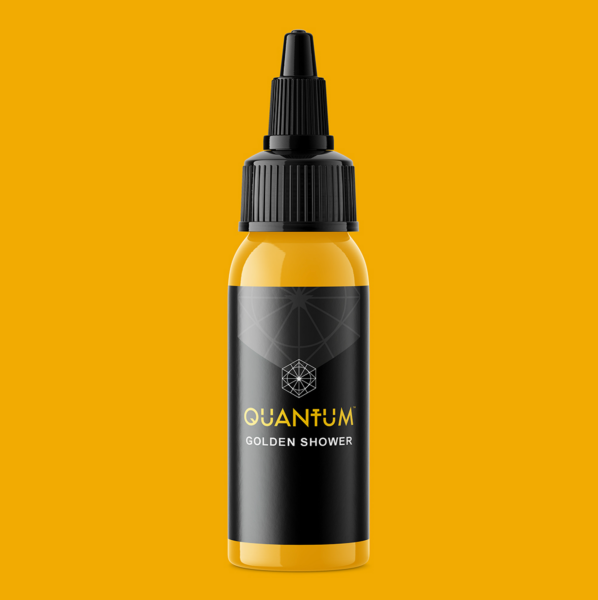 Quantum Golden Shower Altın Sarı Dövme Boyası 1 oz 30 ml