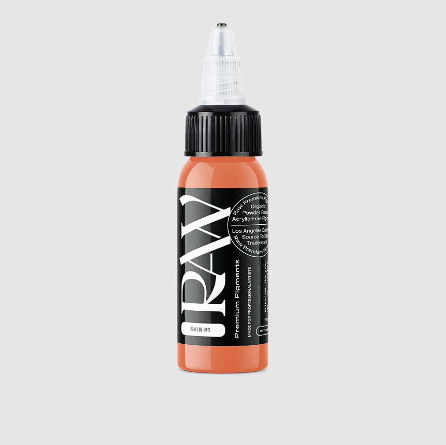 Raw Pigments Skin #1 1 oz 30 ml Ten Rengi Dövme Boyası