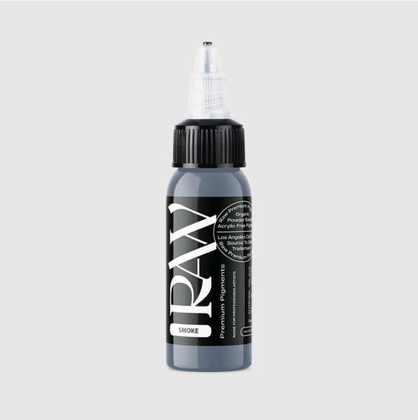Raw Pigments Smoke 1 oz 30 ml Gri Dövme Boyası