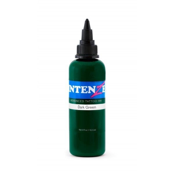 Intenze Dark Green 30 ml Dövme Boyası