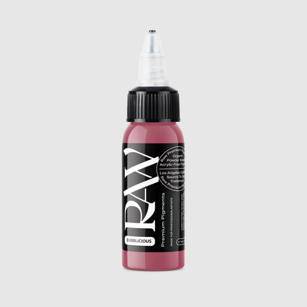 Raw Pigments Bubbalicious 1 oz 30 ml Koyu Pembe Dövme Boyası