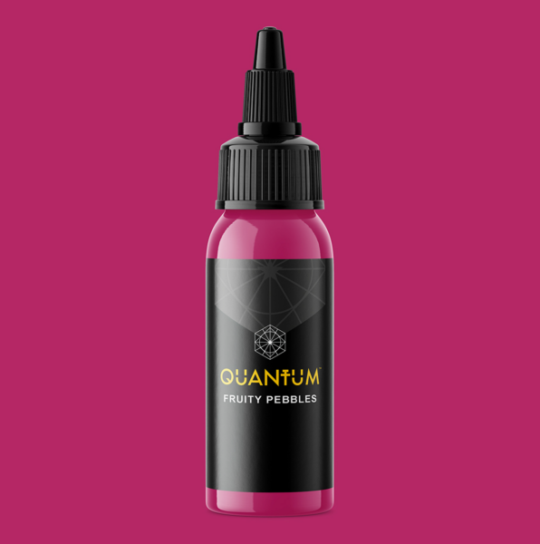 Quantum Fruity Pebbles Pembe Dövme Boyası 1 oz 30 ml