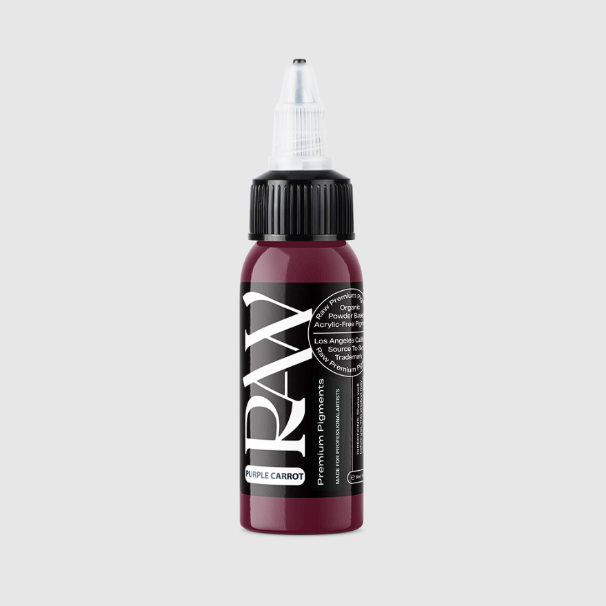 Raw Pigments Purple Carrot 1 oz 30 ml Mor Dövme Boyası
