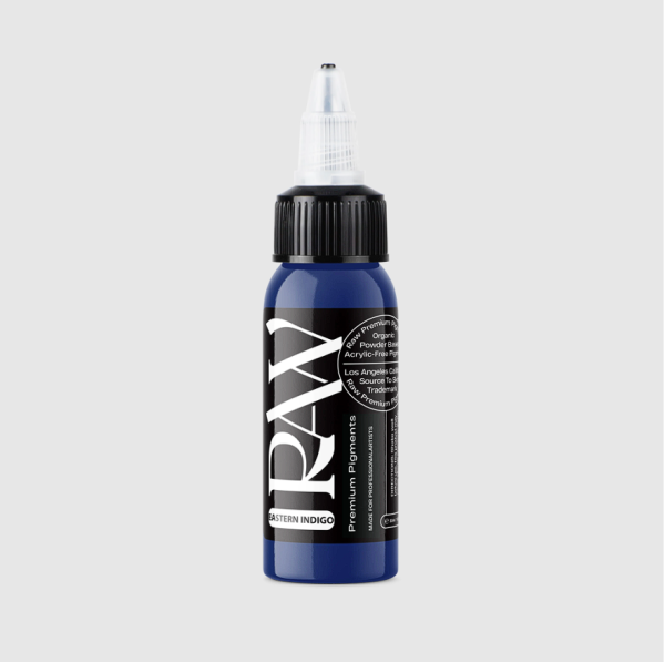 Raw Pigments Eastern Indigo 1 oz 30 ml Mavi Dövme Boyası