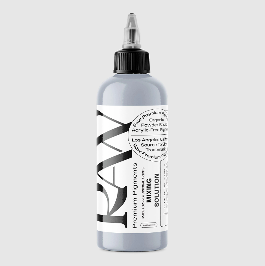 Raw Pigments Mixing Solution 8 oz 240 ml Açıcı Solüsyon