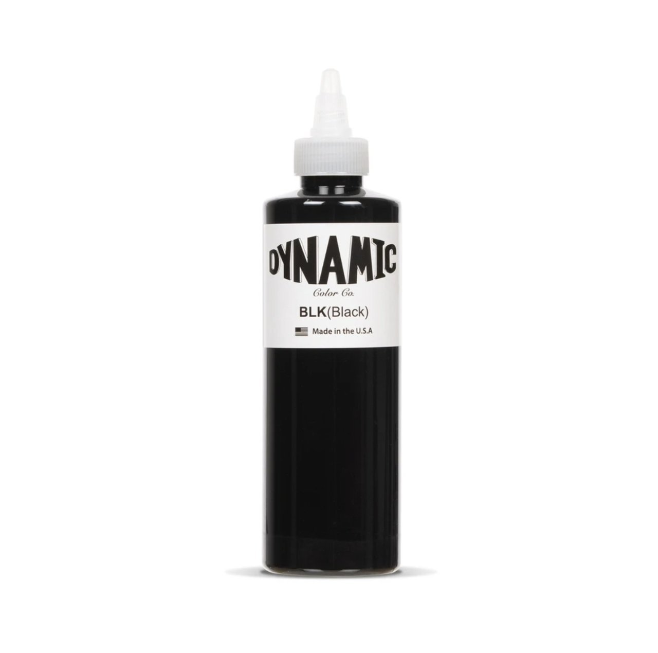 Dynamic Black 8 oz 240 ml Siyah Dövme Boyası Çizgi, Dolgu ve Gölge