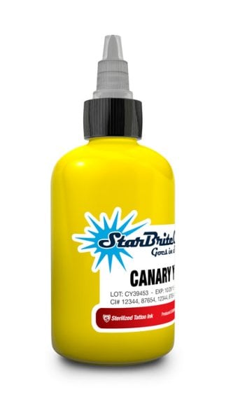 Starbrite Canary Yellow 1 oz 30 ml Sarı Dövme Boyası