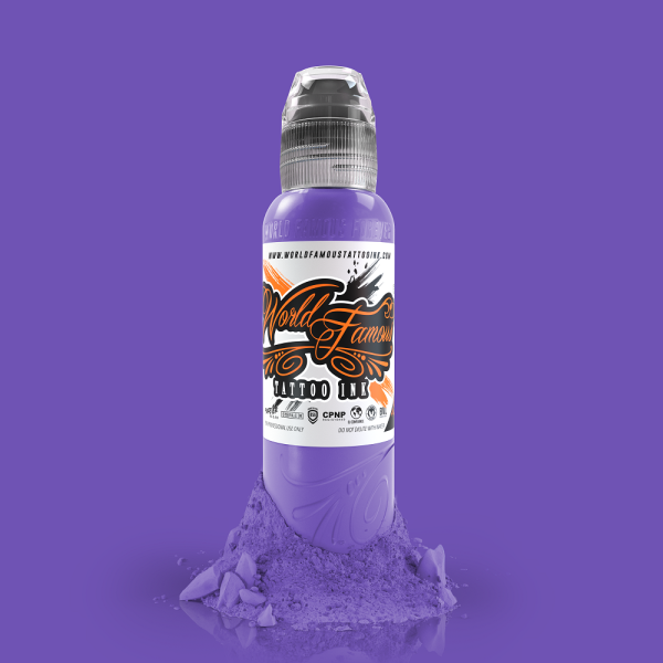 World Famous Ink Galaxy Purple 1/2 oz 15 ml Mor Dövme Boyası