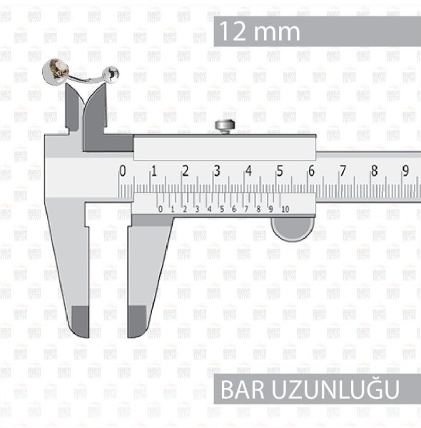 Cerrahi Çelik Taşlı Göbek Piercing Cerrahi Çelik Taşlı Göbek Piercing Top Büyüklüğü 8 mm - Bar Kalınlığı 1.6 mm - Bar Uzunluğu 12 mm