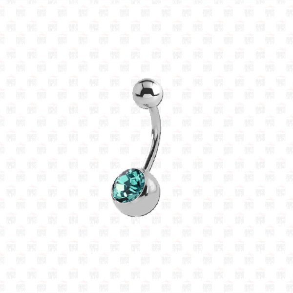 Cerrahi Çelik Taşlı Göbek Piercing Cerrahi Çelik Taşlı Göbek Piercing Top Büyüklüğü 8 mm - Bar Kalınlığı 1.6 mm - Bar Uzunluğu 12 mm