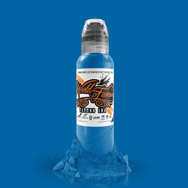 World Famous Ink Niagara Blue 1/2 oz 15 ml Mavi Dövme Boyası