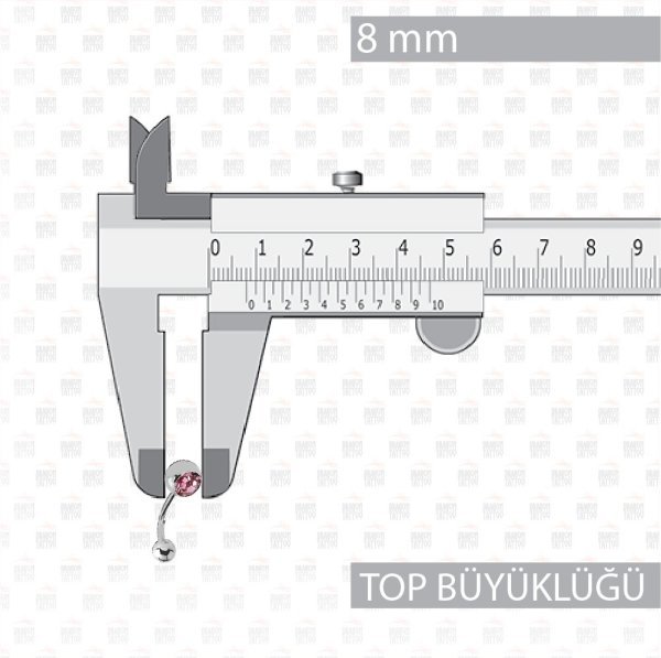 10 Adet Cerrahi Çelik Taşlı Göbek Piercing 10 Adet Cerrahi Çelik Taşlı Göbek Piercing Top Büyüklüğü 8 mm - Bar Kalınlığı 1.6 mm - Bar Uzunluğu 12 mm