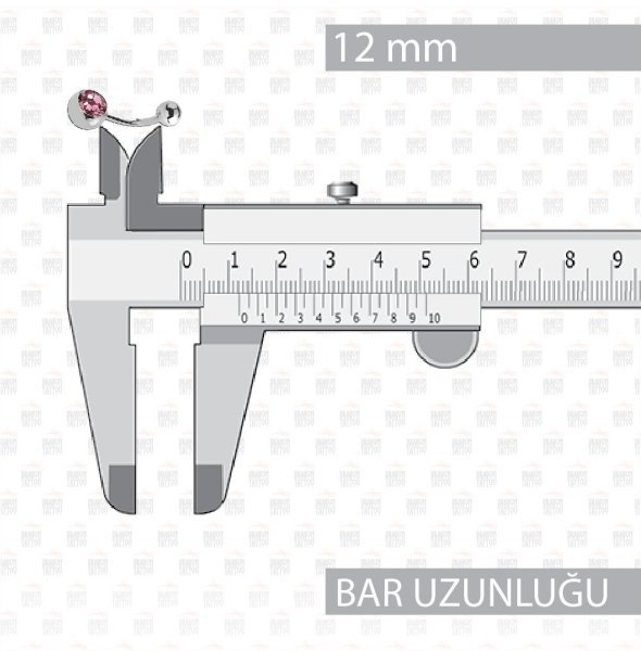 10 Adet Cerrahi Çelik Taşlı Göbek Piercing 10 Adet Cerrahi Çelik Taşlı Göbek Piercing Top Büyüklüğü 8 mm - Bar Kalınlığı 1.6 mm - Bar Uzunluğu 12 mm