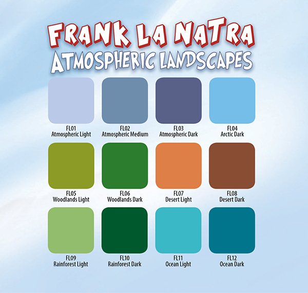 Eternal Ink Frank La Natra Series Dövme Boyası Seti 1 oz 12 Renk Boya Seti