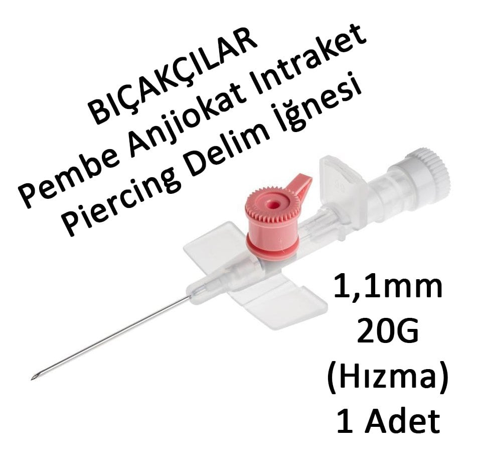 Bıçakcılar 1,1 m lange roze Anjiokat intracath Speed Up Drill naaldkracht Anjuket 1 Stuk
