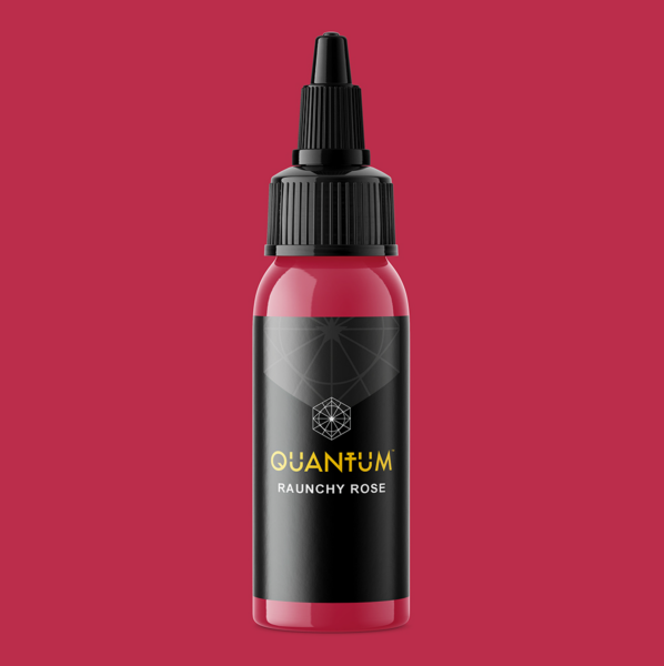 Quantum Raunchy Rose Koyu Pembe Dövme Boyası 1 oz 30 ml