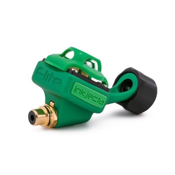 InkJecta Flite Nano Elite Rotary Dövme Makinesi — Lime Green