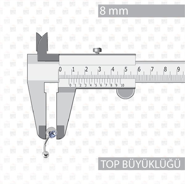 10 Adet Cerrahi Çelik Taşlı Göbek Piercing 10 Adet Cerrahi Çelik Taşlı Göbek Piercing Top Büyüklüğü 8 mm - Bar Kalınlığı 1.6 mm - Bar Uzunluğu 12 mm