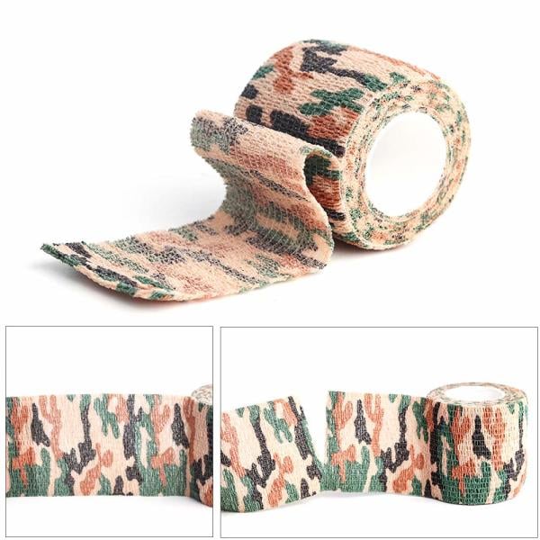 Soil Pattern Camouflage Grip Wrap Cover Holder Winding