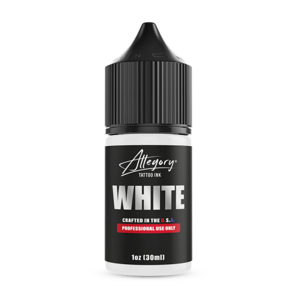 Allegory White Yoğun Beyaz Dövme Boyası 1 oz 30 ml