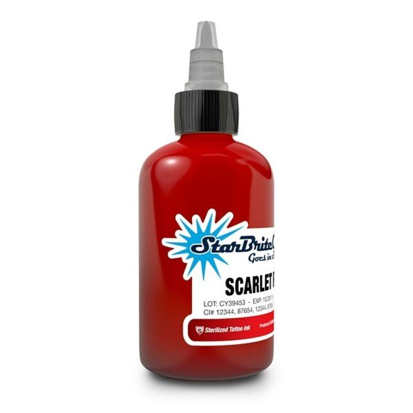 Starbrite Scarlet Red 1 oz 30 ml Kırmızı Dövme Boyası