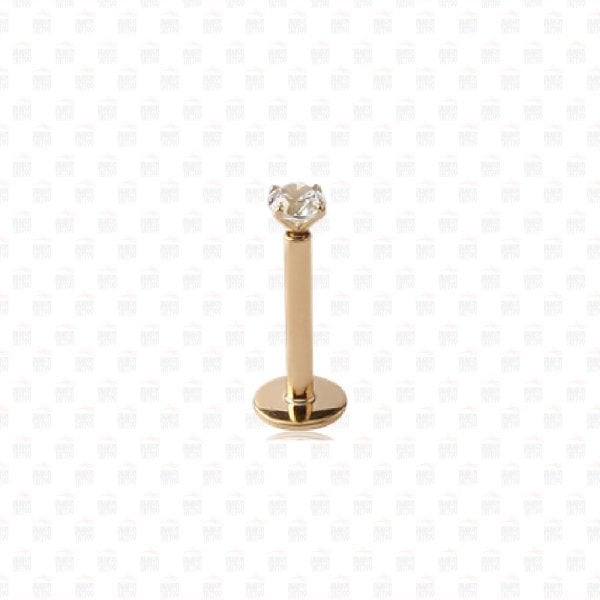 Cerrahi Çelik Taşlı Labret Dudak Piercing
