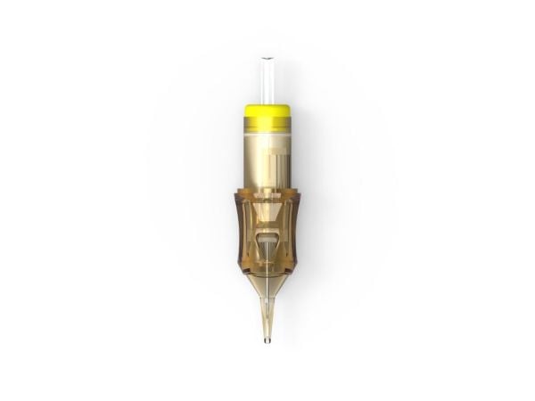 0,20 mm 3 RL Cartridge Dövme İğnesi Kalıcı Makyaj'a Özel 1 Kutu - 20 Adet Kartuş İğne Dragon Xpin Gold 6 Sides PMU