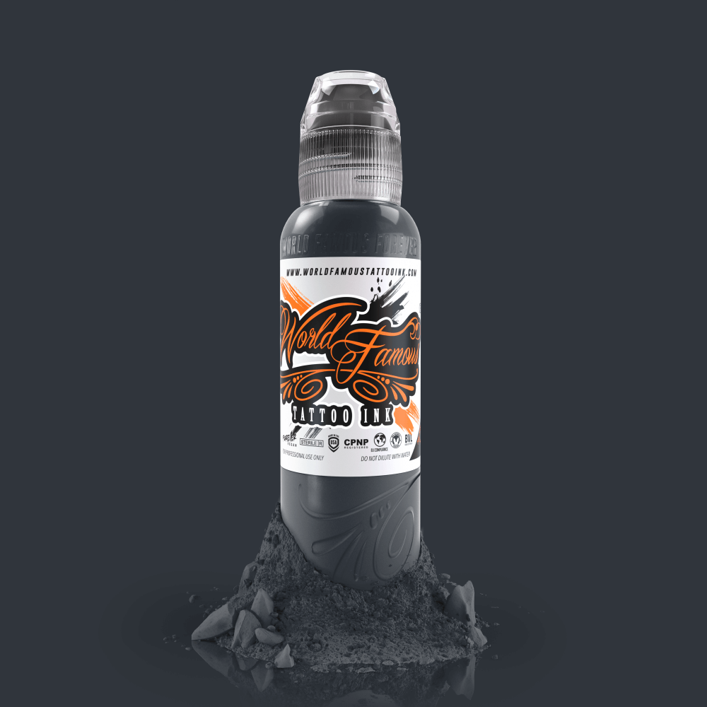 World Famous Stonehenge Grey 1/2 oz 15 ml Gri Dövme Boyası